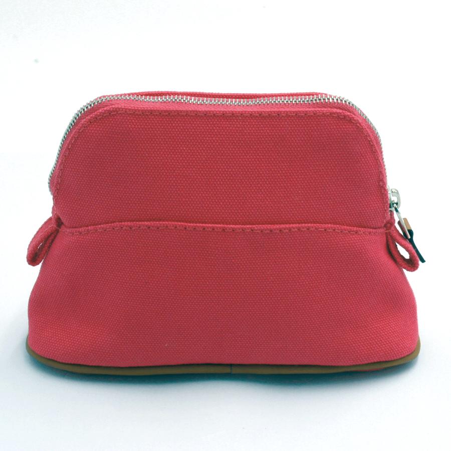 エルメス（HERMES）ボリードポーチ ミニミニ　H102772M　コットン　レディース（中古）