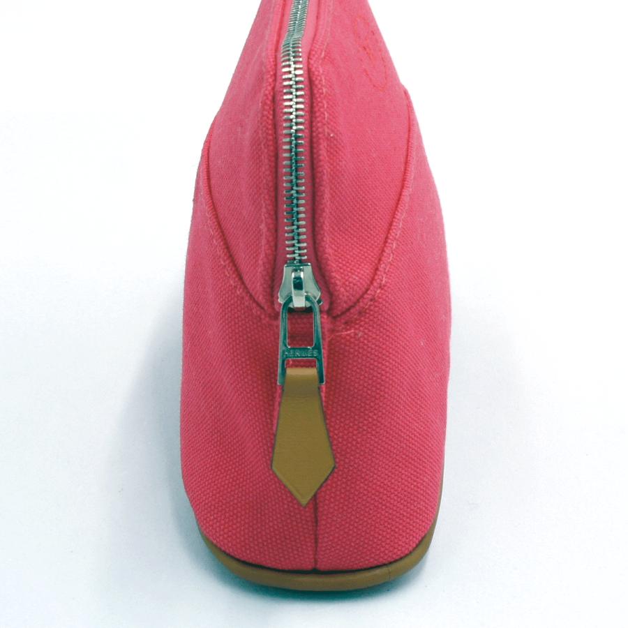 エルメス（HERMES）ボリードポーチ ミニミニ　H102772M　コットン　レディース（中古）