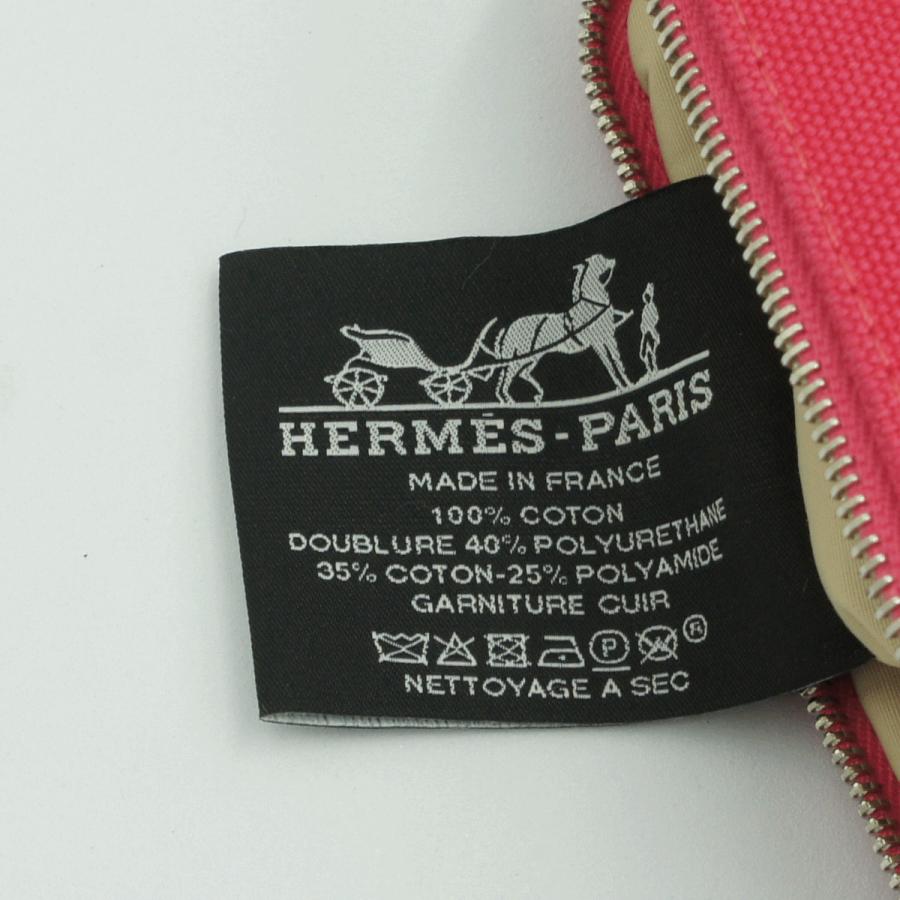 エルメス（HERMES）ボリードポーチ ミニミニ　H102772M　コットン　レディース（中古）