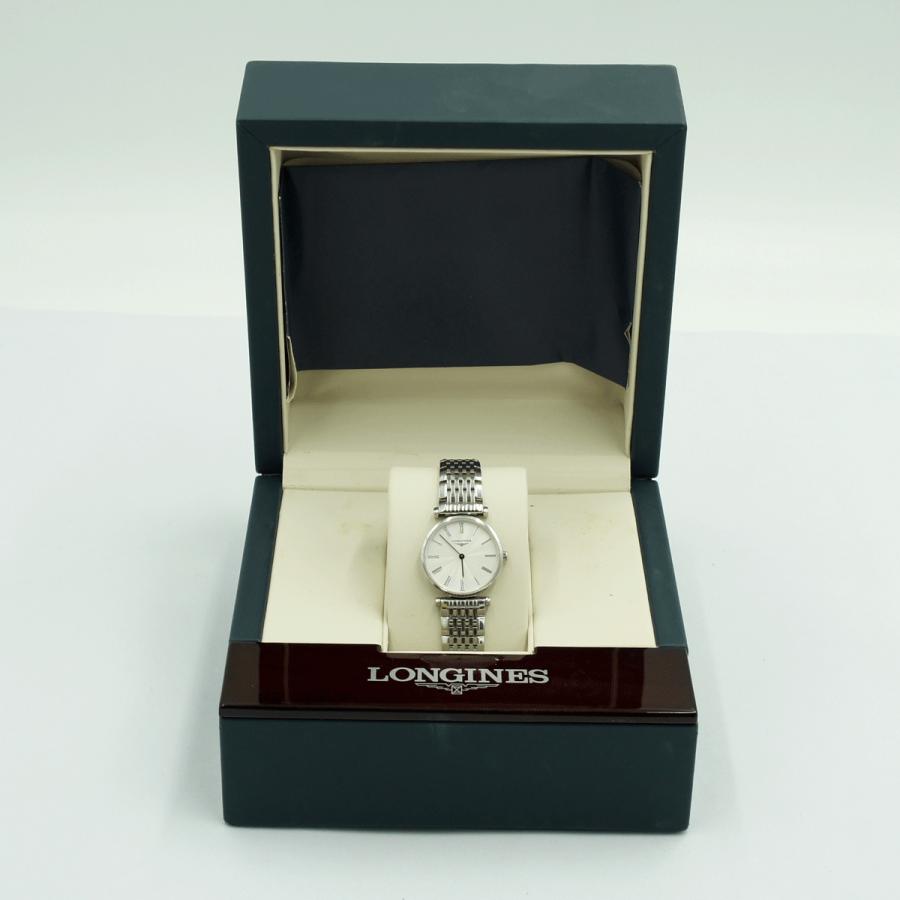 ロンジン（LONGINES）ラ　グラン　クラシック　ドゥ　ロンジン　L4.209.4.71.6　クォーツ　レディース（中古）