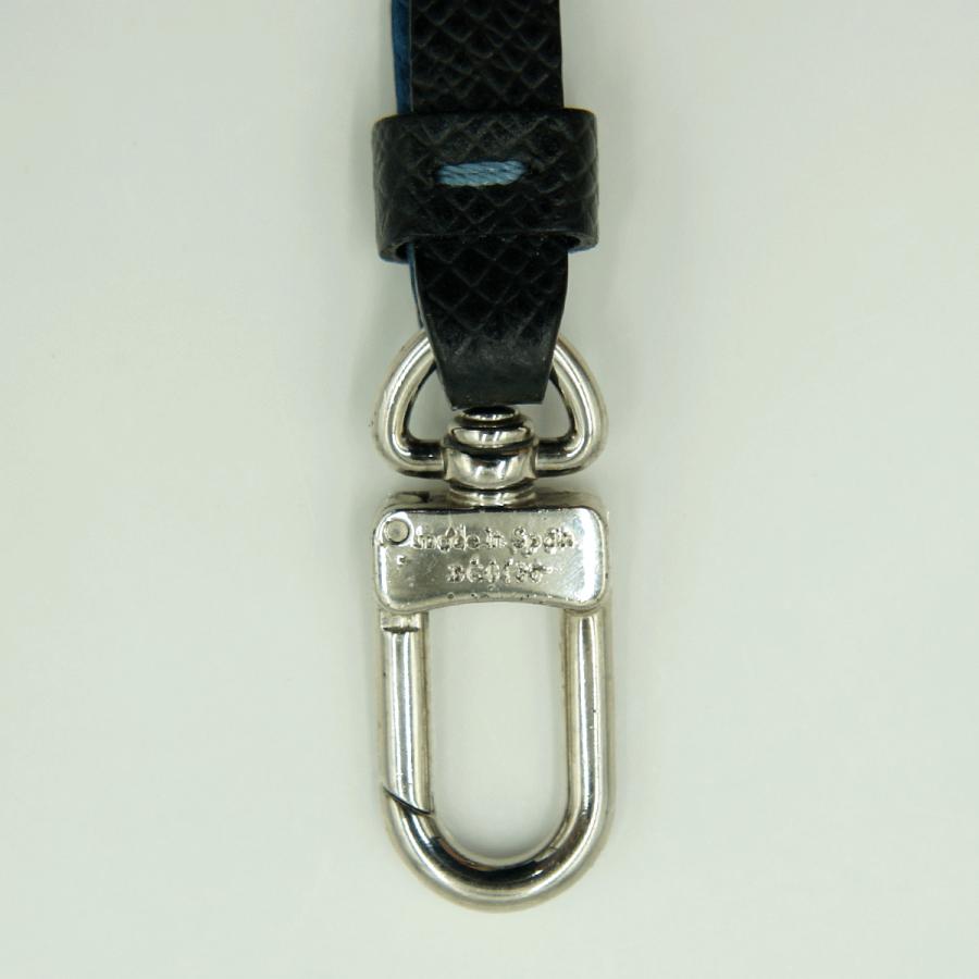 ルイヴィトン（LOUIS VUITTON）ブラスレ　フックイット　ブルー　ブラック　リバーシブル　M6300E　ブレスレット　アクセサリー　メンズ　レディース（中古）