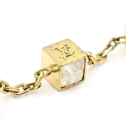 ルイヴィトン（LOUIS VUITTON）コリエ・ギャンブルゴールドネックレス　M65096　ネックレス長さ40cm　ネックレス　メンズ　レディース　（中古）