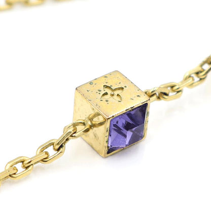 ルイヴィトン（LOUIS VUITTON）コリエ・ギャンブルゴールドネックレス　M65096　ネックレス長さ40cm　ネックレス　メンズ　レディース　（中古）