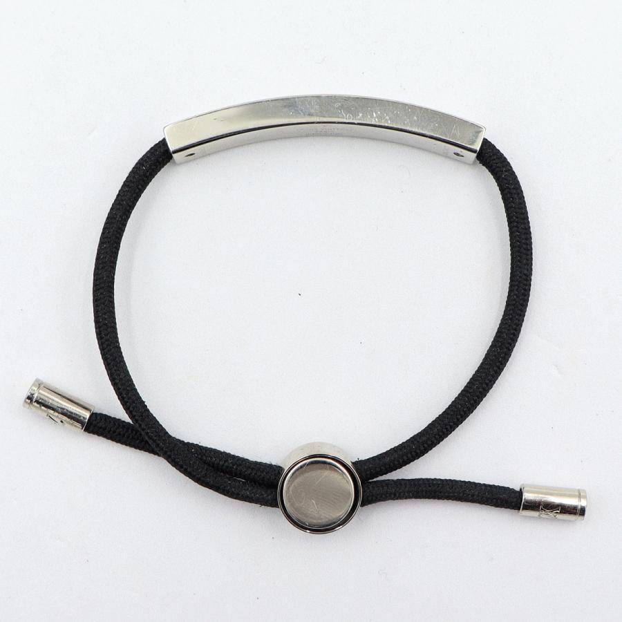 ルイヴィトン（LOUIS VUITTON）ブラスレ・LVスペースノワール　M67417　ブレスレット　シルバー　ブレスレット　レディース　（中古）