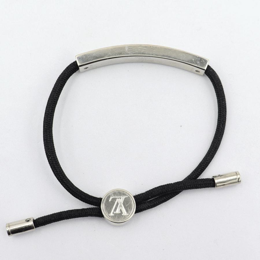 ルイヴィトン（LOUIS VUITTON）ブラスレ・LVスペースノワール　M67417　ブレスレット　シルバー　ブレスレット　レディース　（中古）