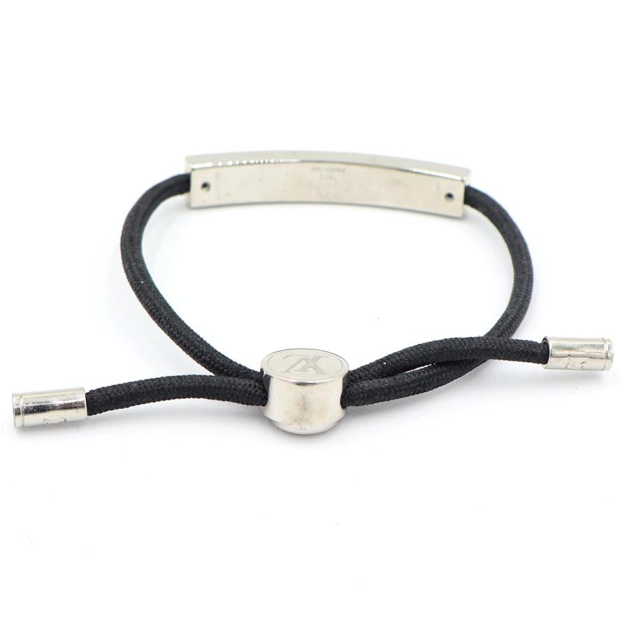 ルイヴィトン（LOUIS VUITTON）ブラスレ・LVスペースノワール　M67417　ブレスレット　シルバー　ブレスレット　レディース　（中古）