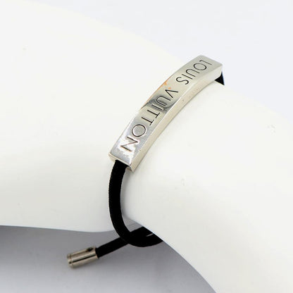 ルイヴィトン（LOUIS VUITTON）ブラスレ・LVスペースノワール　M67417　ブレスレット　シルバー　ブレスレット　レディース　（中古）