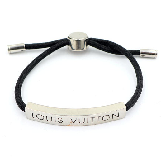 ルイヴィトン（LOUIS VUITTON）ブラスレ・LVスペースノワール　M67417　ブレスレット　シルバー　ブレスレット　レディース　（中古）