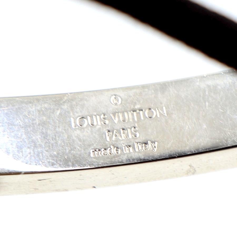 ルイヴィトン（LOUIS VUITTON）ブラスレ・LVスペースノワール　M67417　ブレスレット　シルバー　ブレスレット　レディース　（中古）