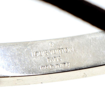 ルイヴィトン（LOUIS VUITTON）ブラスレ・LVスペースノワール　M67417　ブレスレット　シルバー　ブレスレット　レディース　（中古）