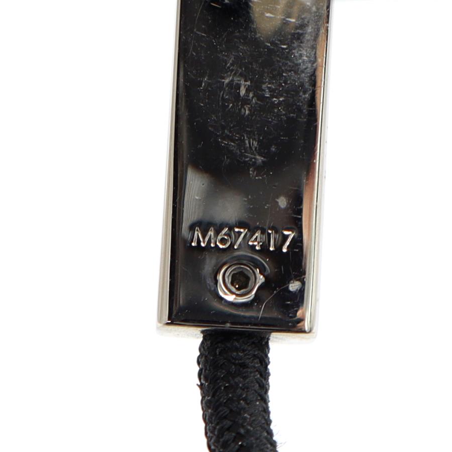 ルイヴィトン（LOUIS VUITTON）ブラスレ・LVスペースノワール　M67417　ブレスレット　シルバー　ブレスレット　レディース　（中古）