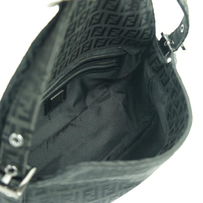 フェンディ（FENDI）ズッキーノ　ワンショルダーバッグ　8BR003　ハンドバッグ　ブラック　レディース（中古）