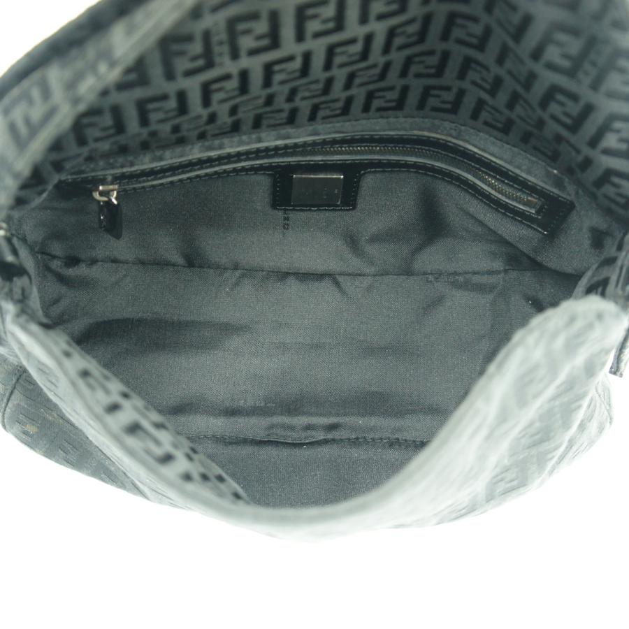 フェンディ（FENDI）ズッキーノ　ワンショルダーバッグ　8BR003　ハンドバッグ　ブラック　レディース（中古）