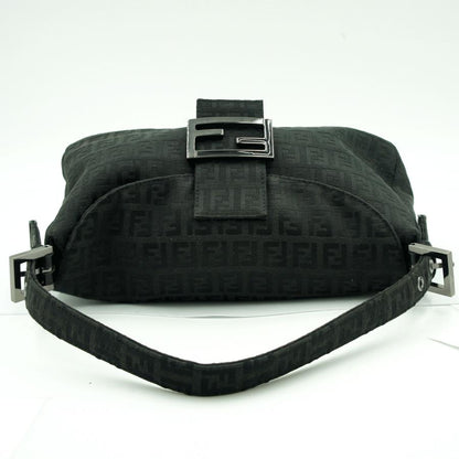 フェンディ（FENDI）ズッキーノ　ワンショルダーバッグ　8BR003　ハンドバッグ　ブラック　レディース（中古）