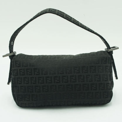 フェンディ（FENDI）ズッキーノ　ワンショルダーバッグ　8BR003　ハンドバッグ　ブラック　レディース（中古）