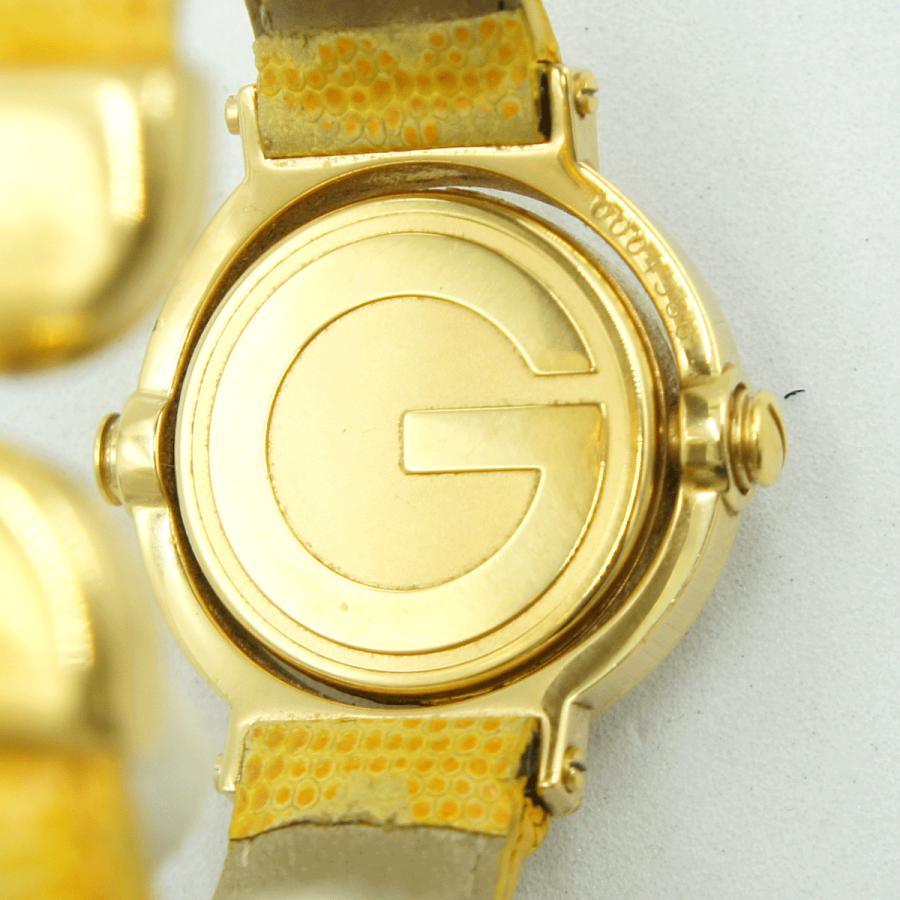 グッチ（GUCCI）リバーシブルウォッチ　バングルタイプ　GQ6600　クォーツ　レディース（中古）
