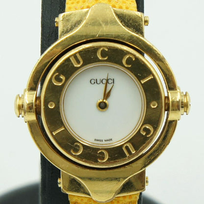 グッチ（GUCCI）リバーシブルウォッチ　バングルタイプ　GQ6600　クォーツ　レディース（中古）