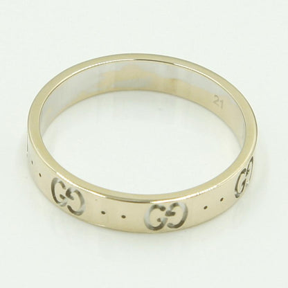 グッチ（GUCCI）750アイコンリング　リングサイズ20号　重量4.18g　レディース（中古）