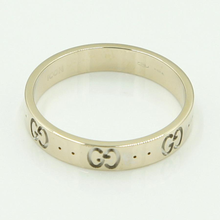 グッチ（GUCCI）750アイコンリング　リングサイズ20号　重量4.18g　レディース（中古）