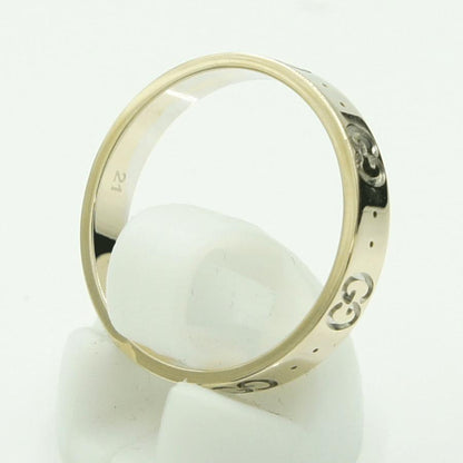 グッチ（GUCCI）750アイコンリング　リングサイズ20号　重量4.18g　レディース（中古）