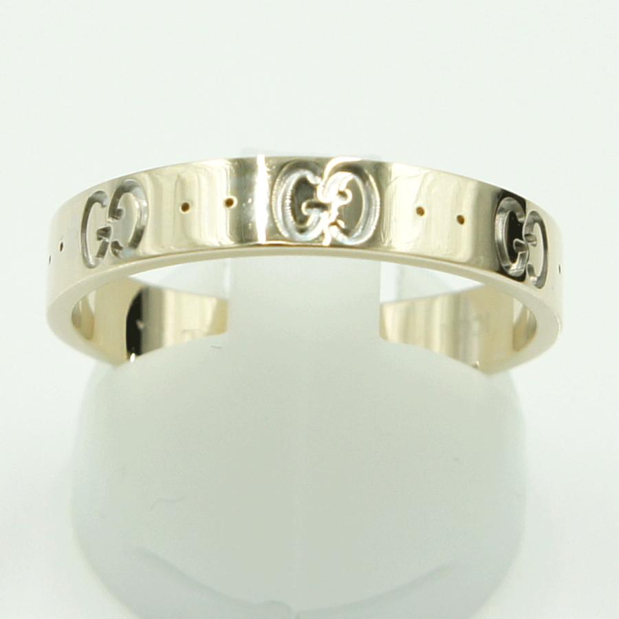 グッチ（GUCCI）750アイコンリング　リングサイズ20号　重量4.18g　レディース（中古）