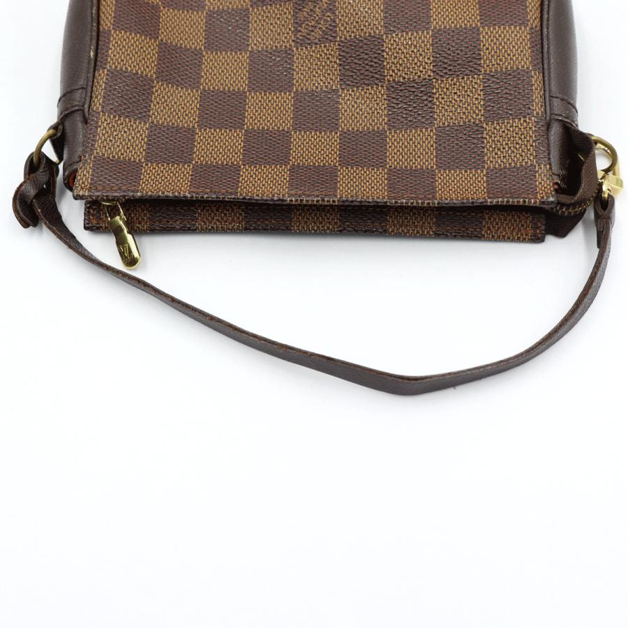 ルイヴィトン（LOUIS VUITTON）ダミエ　トゥルース・メイクアップ　アクセサリーポーチ　N51982　レディース　（中古）