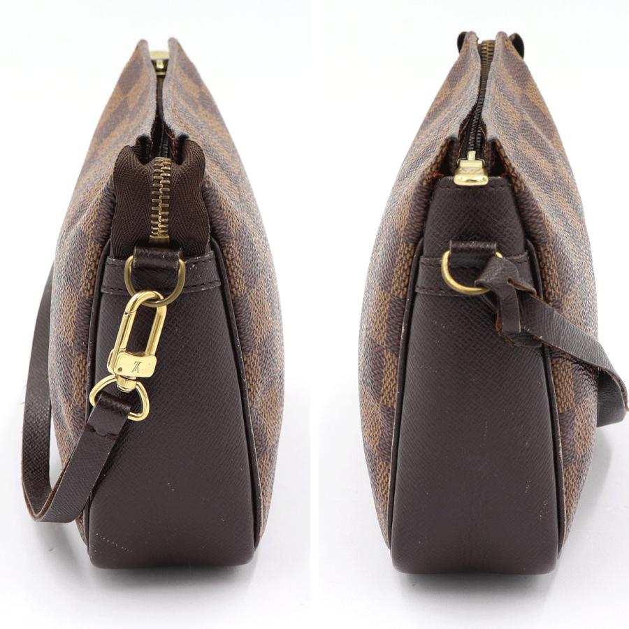 ルイヴィトン（LOUIS VUITTON）ダミエ　トゥルース・メイクアップ　アクセサリーポーチ　N51982　レディース　（中古）