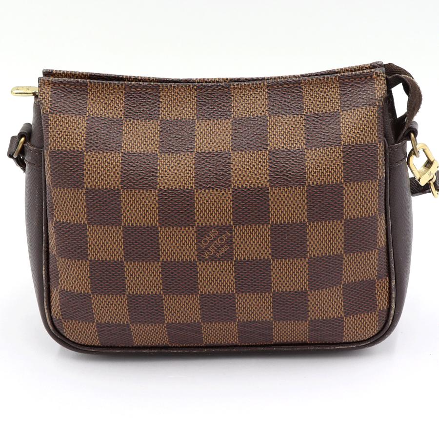 ルイヴィトン（LOUIS VUITTON）ダミエ　トゥルース・メイクアップ　アクセサリーポーチ　N51982　レディース　（中古）