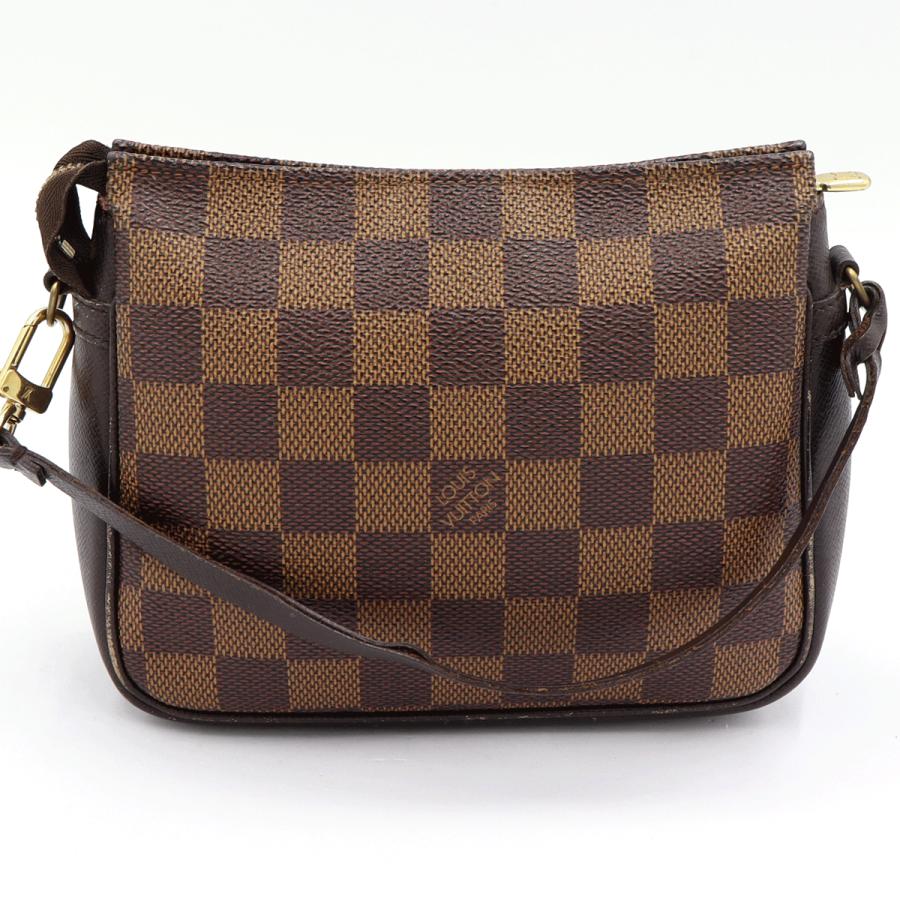 ルイヴィトン（LOUIS VUITTON）ダミエ　トゥルース・メイクアップ　アクセサリーポーチ　N51982　レディース　（中古）