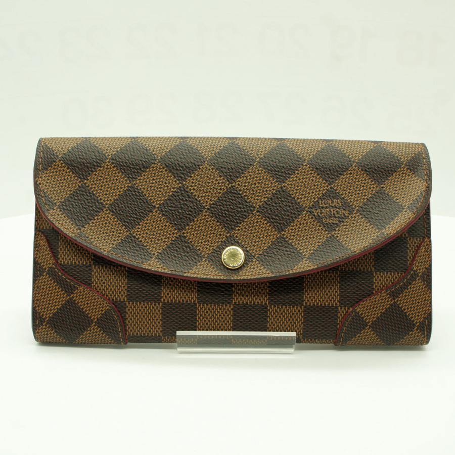 ルイヴィトン（LOUIS VUITTON）ダミエ　ポルトフォイユ・カイサ　N61221　長財布　レディース（中古）