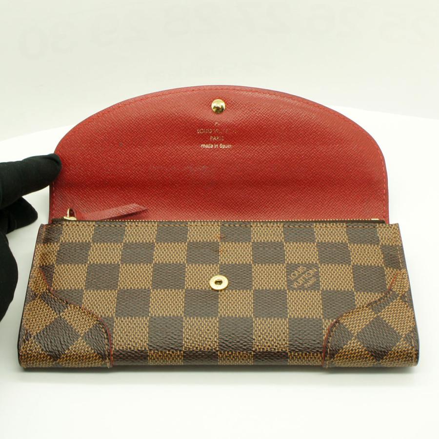 ルイヴィトン（LOUIS VUITTON）ダミエ　ポルトフォイユ・カイサ　N61221　長財布　レディース（中古）