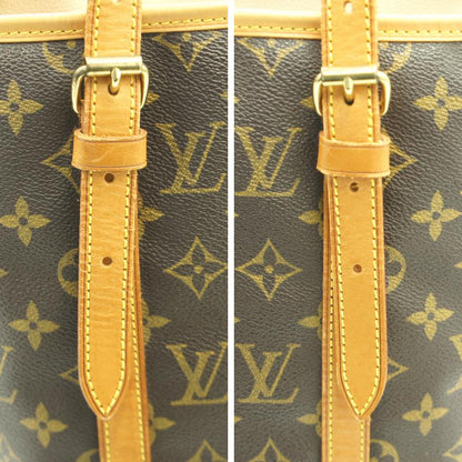 ルイヴィトン（LOUIS VUITTON）モノグラム バケットGM　M42236　ショルダーバッグ　トートバッグ　ブラウン（中古）