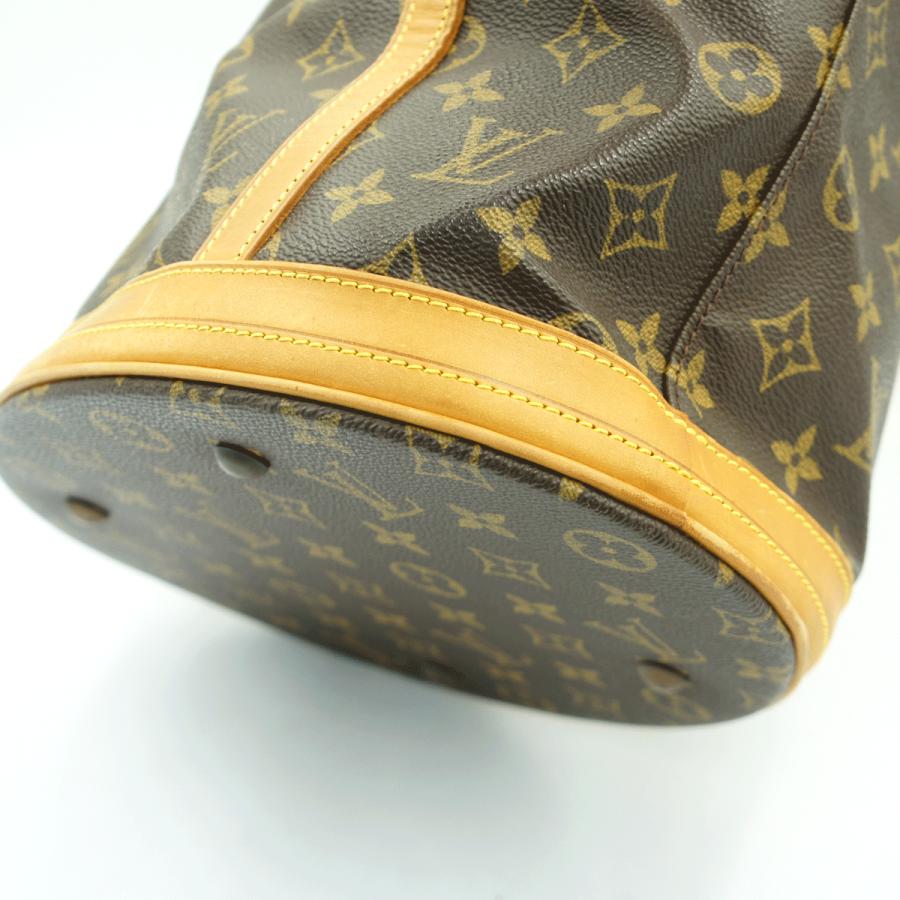 ルイヴィトン（LOUIS VUITTON）モノグラム バケットGM　M42236　ショルダーバッグ　トートバッグ　ブラウン（中古）