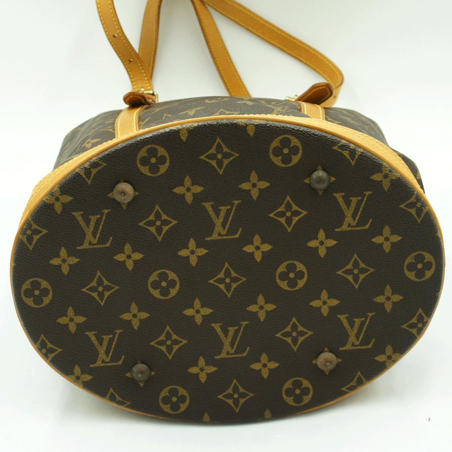 ルイヴィトン（LOUIS VUITTON）モノグラム バケットGM　M42236　ショルダーバッグ　トートバッグ　ブラウン（中古）