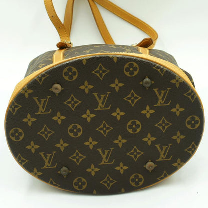 ルイヴィトン（LOUIS VUITTON）モノグラム バケットGM　M42236　ショルダーバッグ　トートバッグ　ブラウン（中古）