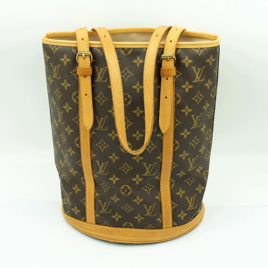 ルイヴィトン（LOUIS VUITTON）モノグラム バケットGM　M42236　ショルダーバッグ　トートバッグ　ブラウン（中古）