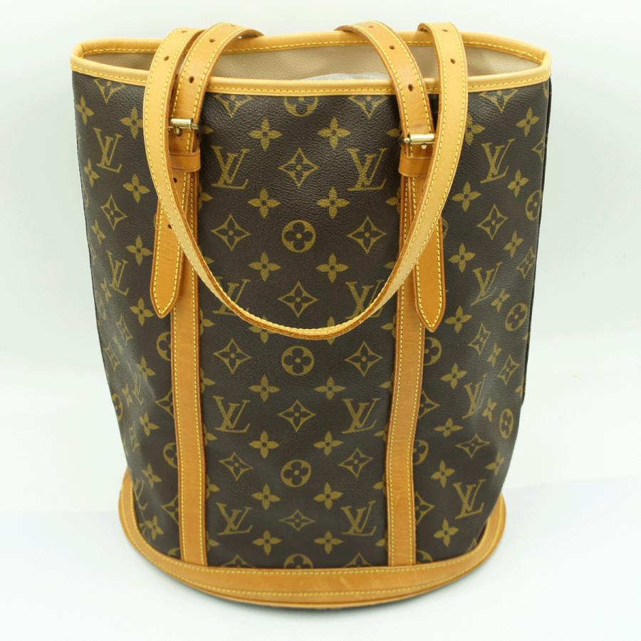 ルイヴィトン（LOUIS VUITTON）モノグラム バケットGM　M42236　ショルダーバッグ　トートバッグ　ブラウン（中古）
