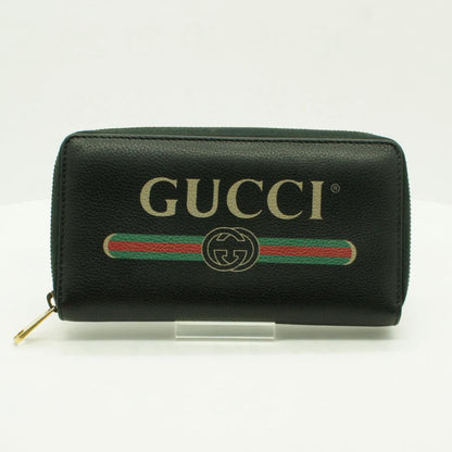 グッチ（GUCCI）ラウンドファスナー長財布　ヴィンテージロゴ　496317　レディース（中古）
