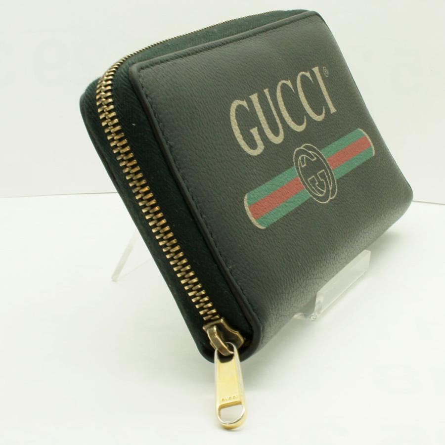 グッチ（GUCCI）ラウンドファスナー長財布　ヴィンテージロゴ　496317　レディース（中古）