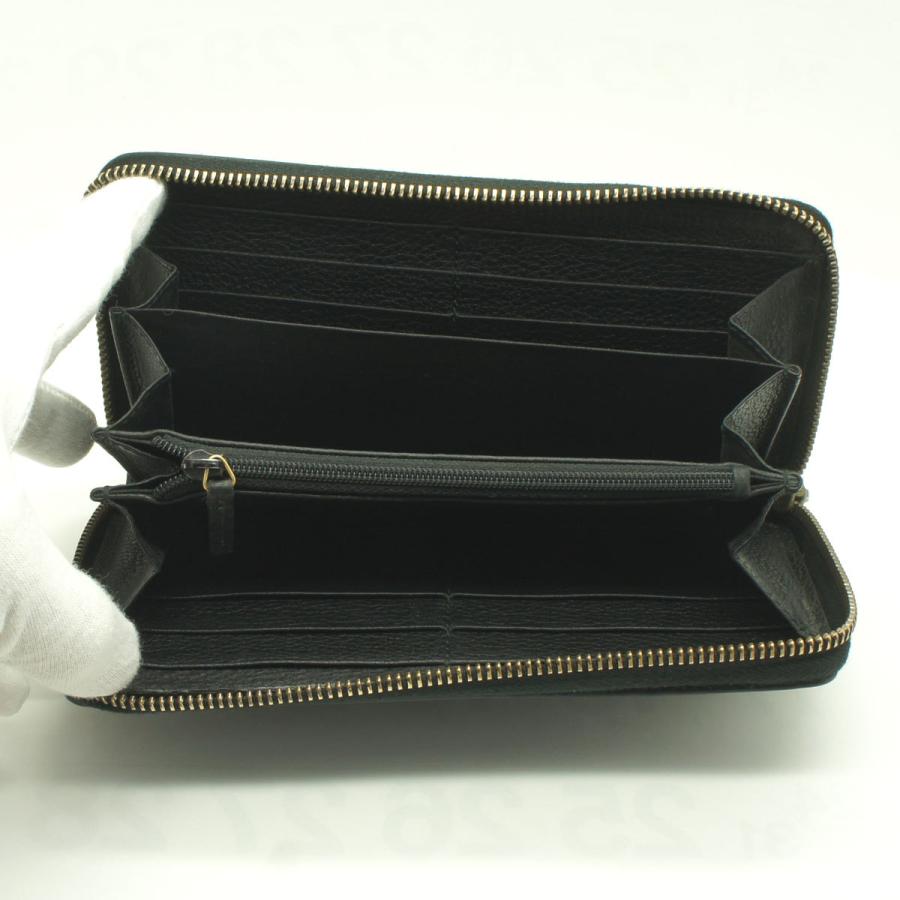 グッチ（GUCCI）ラウンドファスナー長財布　ヴィンテージロゴ　496317　レディース（中古）
