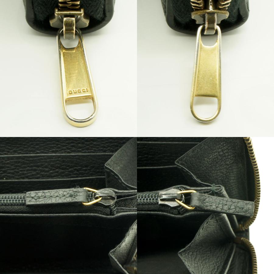グッチ（GUCCI）ラウンドファスナー長財布　ヴィンテージロゴ　496317　レディース（中古）