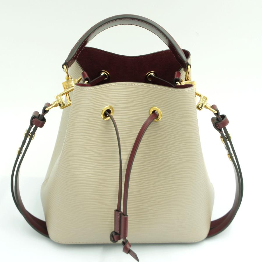 ルイヴィトン（LOUIS VUITTON）エピ　ネオノエBB　M57032　ベージュ　グレージュ　ハンドバッグ　ショルダーバッグ　トートバッグ　レディース（中古・美品）
