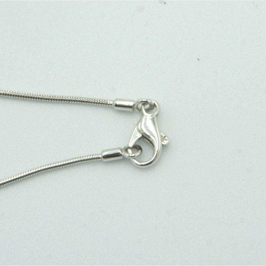 ブシュロン（BOUCHERON）750スクエアダイヤモンドネックレス　重量8.46g　レディース（中古）