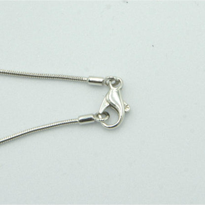 ブシュロン（BOUCHERON）750スクエアダイヤモンドネックレス　重量8.46g　レディース（中古）