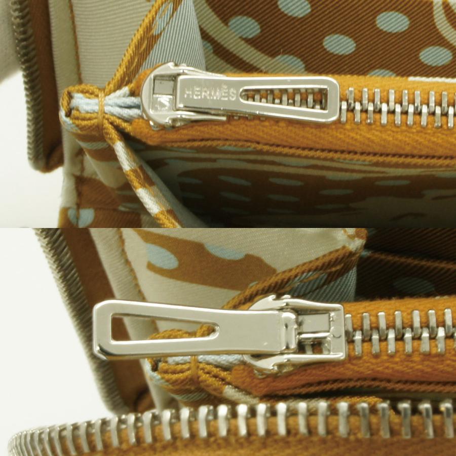 エルメス（HERMES）アザップ シルクインロング長財布　レディース（中古・美品）