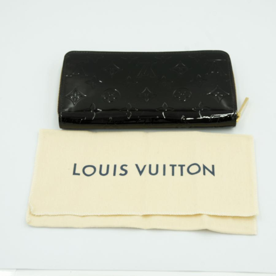 ルイヴィトン（LOUIS VUITTON）モノグラム・ヴェルニ　ジッピー・ウォレット　M93522　レディース（中古）