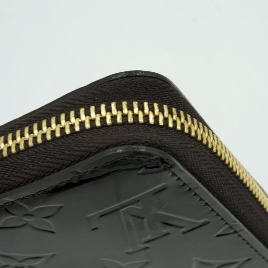 ルイヴィトン（LOUIS VUITTON）モノグラム・ヴェルニ　ジッピー・ウォレット　M93522　レディース（中古）