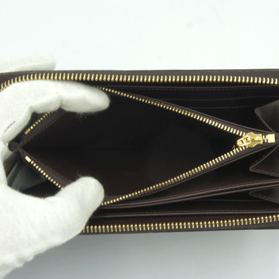 ルイヴィトン（LOUIS VUITTON）モノグラム・ヴェルニ　ジッピー・ウォレット　M93522　レディース（中古）