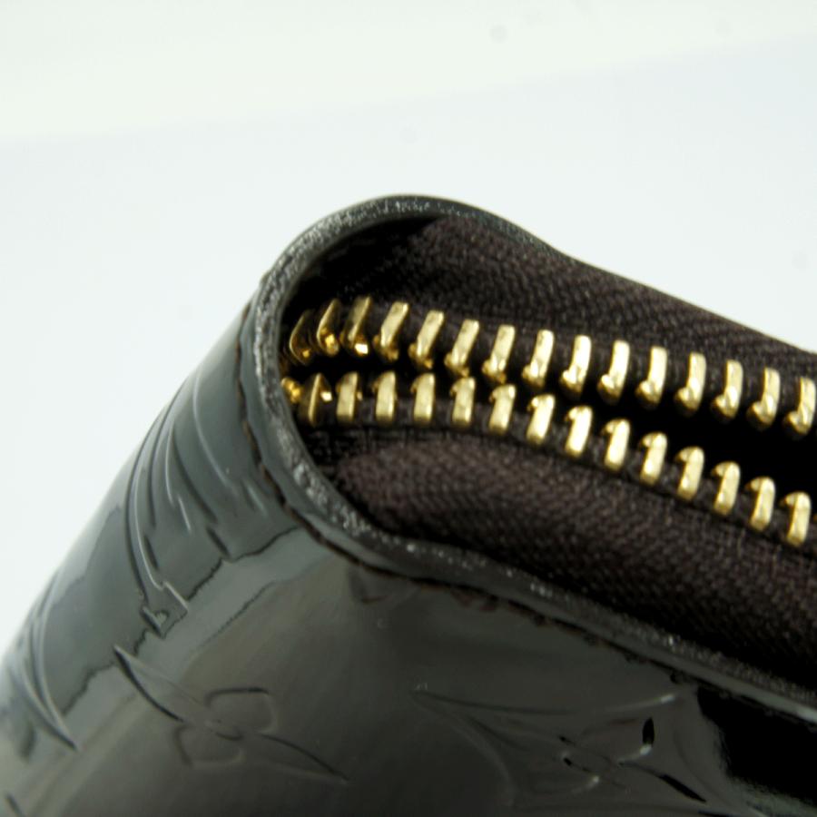 ルイヴィトン（LOUIS VUITTON）モノグラム・ヴェルニ　ジッピー・ウォレット　M93522　レディース（中古）