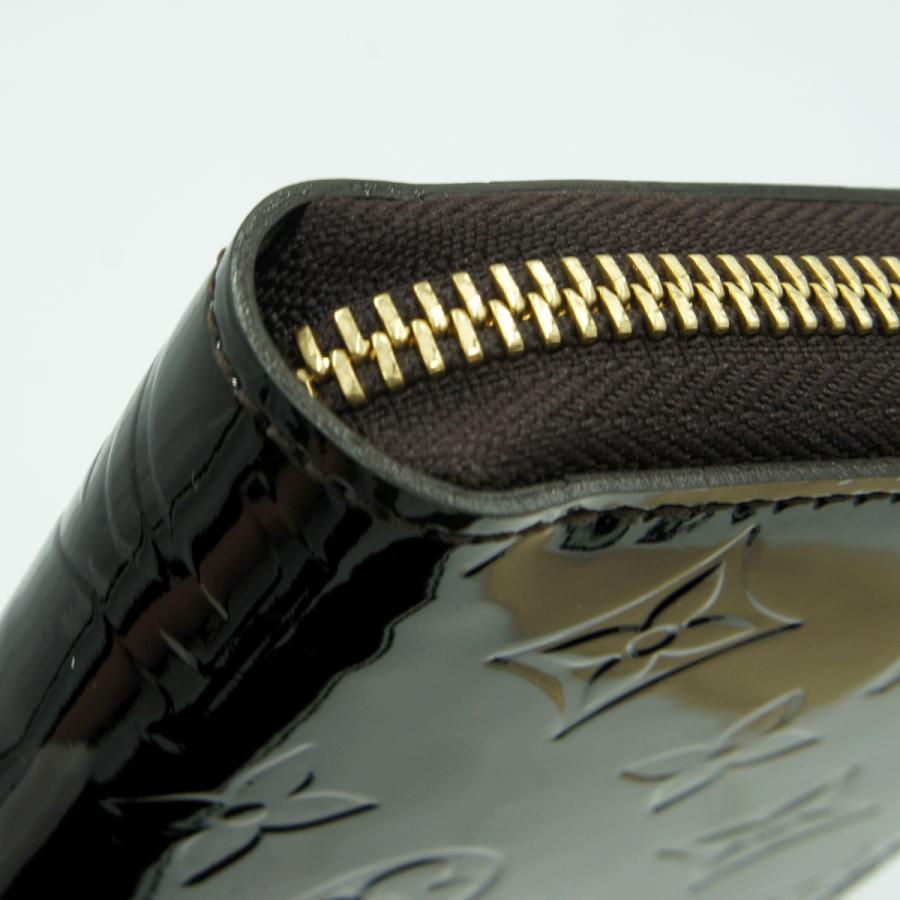 ルイヴィトン（LOUIS VUITTON）モノグラム・ヴェルニ　ジッピー・ウォレット　M93522　レディース（中古）